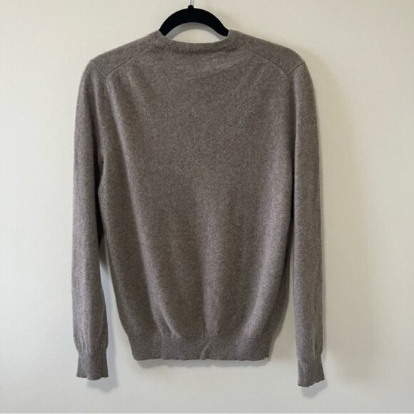 BLACK BROWN 1826 100% 2-Ply Cashmere Crewneck Sweater - Picture 2 of 7